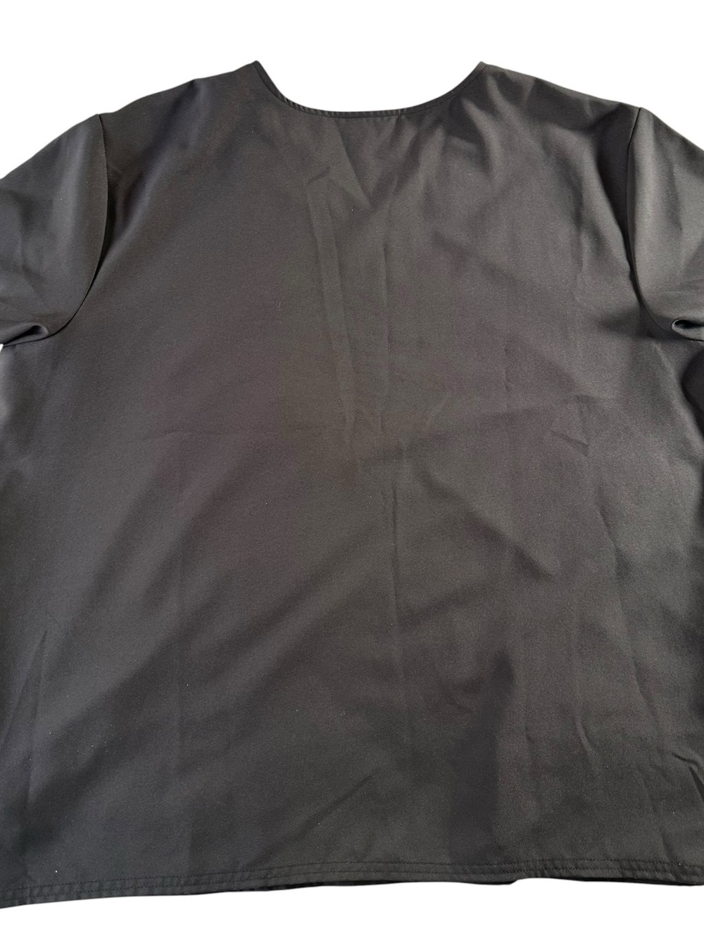 Scrubstar Black V-Neck Short Sleeve Medical Scrub Top 2XL - Picture 11 of 13